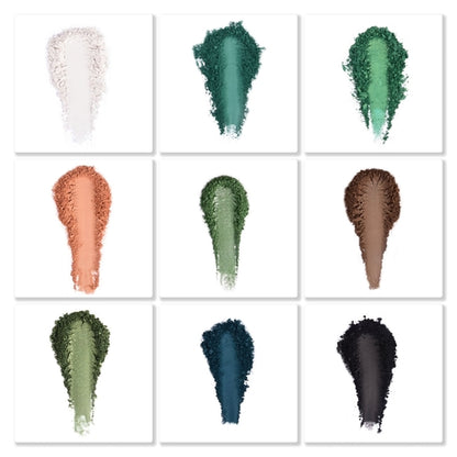 SYDONI JADED EYESHADOW PALETTE | Rich Green & Emerald Matte & Shimmer