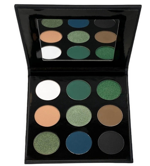SYDONI JADED EYESHADOW PALETTE | Rich Green & Emerald Matte & Shimmer